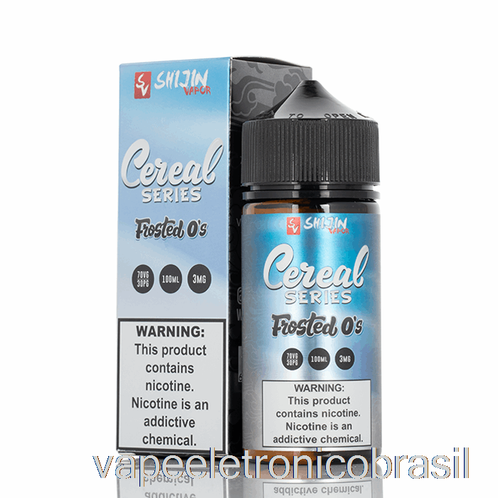 Vape Eletrônico Fosco O's - Série Cereal - Vapor Shijin - 100ml 3mg